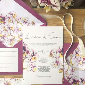 Invitaciones de boda Missmssmith, una empresa especializada en invitaciones de boda y en otros detalles decorativos. 