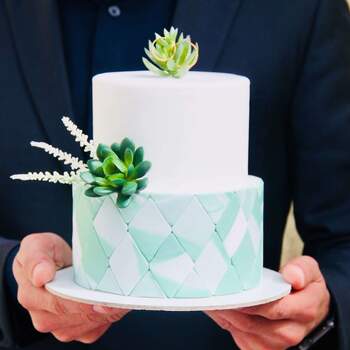 Inspiração para bolos de casamento diferentes e originais | Créditos: Os Bolos da Tata