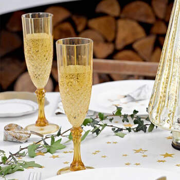 Copa de champán oro- Compra en The Wedding Shop