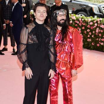 Harry Styles y Alessandro Michele de Gucci. Credits: Cordon Press