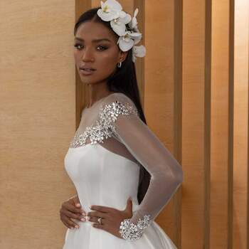 150 vestidos de novia de manga larga 2023: ¡enamórate al instante!