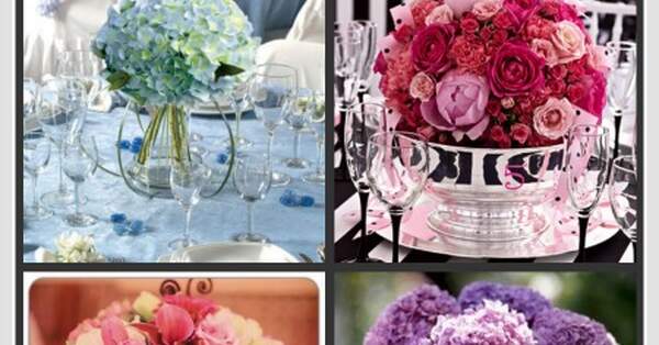 17 centros de mesa florales para tu boda