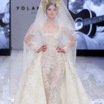 YolanCris. Credits: Valmont Barcelona Bridal Fashion Week