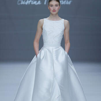 Cristina Tamborero. Credits: Barcelona Bridal Fashion Week 