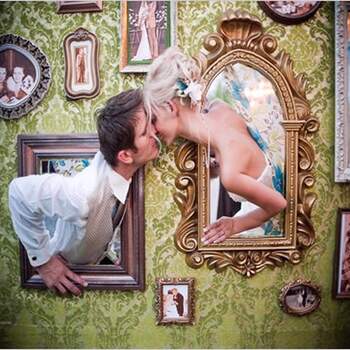 Photobooth, un élément de décoration très tendance pour un mariage. - Matt Shumate Photography