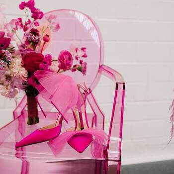 Think Pink. Lilypad Weddings
