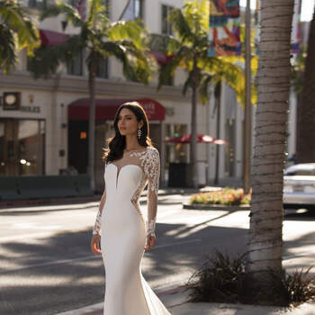 Vestido de noiva modelo Bacall da coleção Pronovias 2021 Cruise Collection