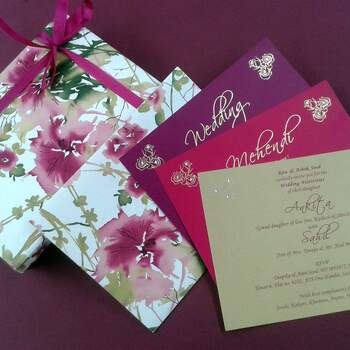 Credits: Classical Designer Wedding Cards and Stationery.