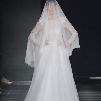 Rosa Clará. Credits: Barcelona Bridal Fashion Week