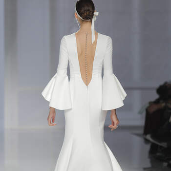 Rosa Clará. Credits- Barcelona Bridal Fashion Week 