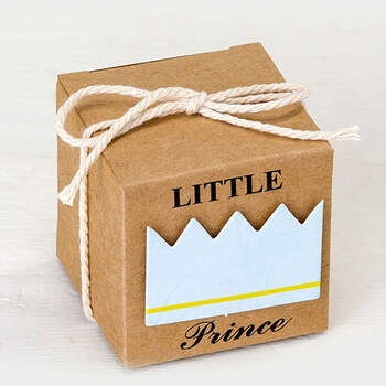 Caja De Cartón Little Prince 25 unidades- Compra en The Wedding Shop