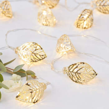 Luces de hojas de oro- Compra en The Wedding Shop
