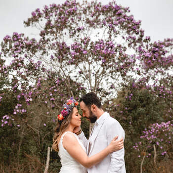 Elopement na Cachoeira  de Aline e Bruno