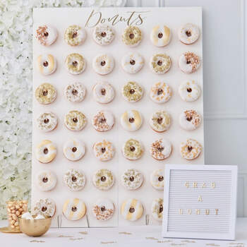 Estante de bodas maxi donuts bodas de oro- Compra en The Wedding Shop