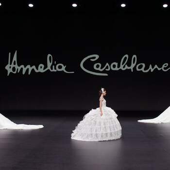 Amelia Casablanca 2021 | Valmont Barcelona Bridal Fashion Week 