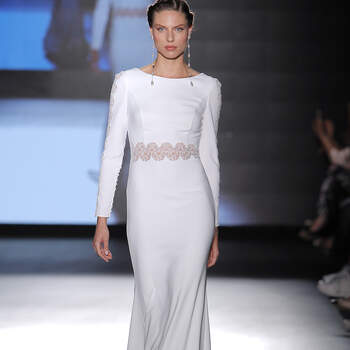 Rosa Clará. Credits_ Barcelona Bridal Fashion Week