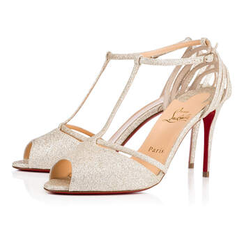 Patitta 85 Glitter Mini. Credits: Christian Louboutin