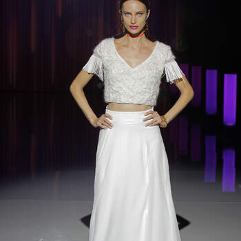 Marylise. Credits: Barcelona Bridal Fashion Week
