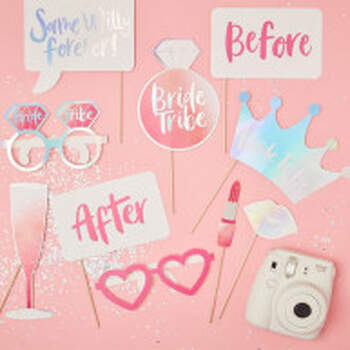 Photo Booth Bride Tribe 10 Pièces - The Wedding Shop !