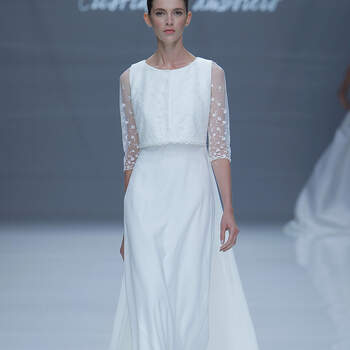 Cristina Tamborrero. Credits: Barcelona Bridal Fashion Week