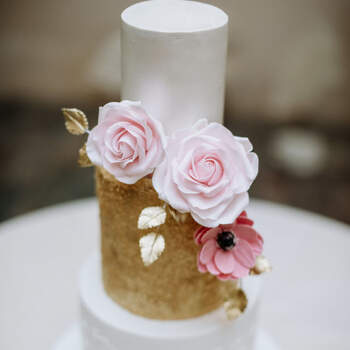Inspiração para bolos de casamento de 3 andares | Créditos: The Cake Shop - Cake Design by Sónia Marreiros