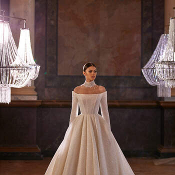 En paraguas Supone 185 vestidos de novia princesa 2023: diseños que no querrás dejar escapar