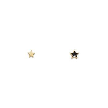 Pendientes estrella negra de Bimba y Lola (12 euros)