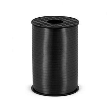 Cinta de plástico recubierta de color negro de 5 mm- Compra en The Wedding Shop