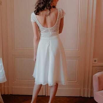 Collection Capsule, robe de mariée courte - Crédit photo: Anaïs Rueda Photographie  