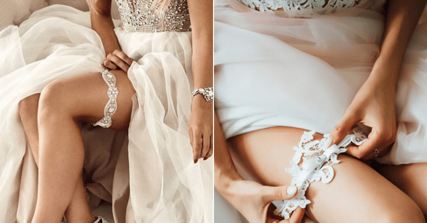 Liguero novia, más de 60 diseños de ligueros y significado de la liga para novia