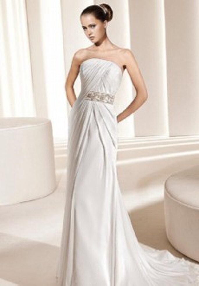 Colección de vestidos de novia palabra de honor 2011