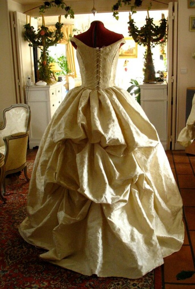 Robe de mariée sur mesure Agnès Szabelewski