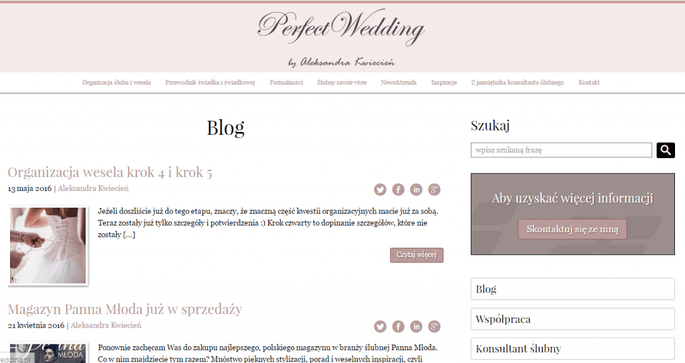 Credit: Blog Perfect Wedding by Aleksandra Kwiecień