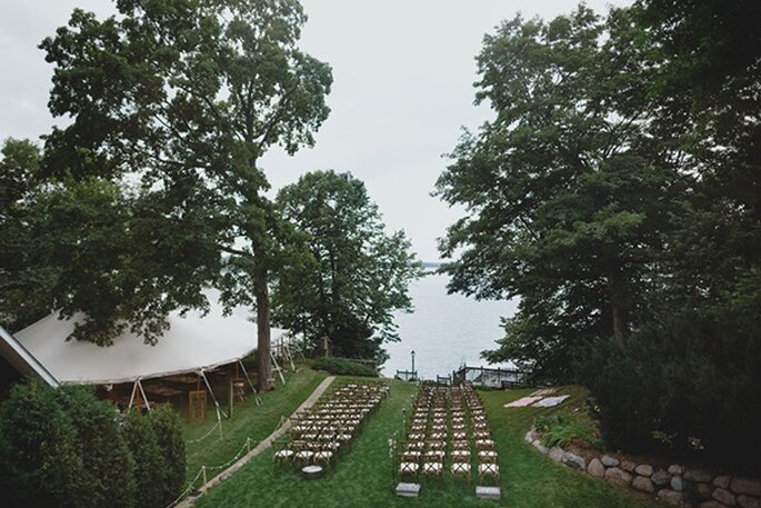Свадьба у озера - Фото Ray + Kelly