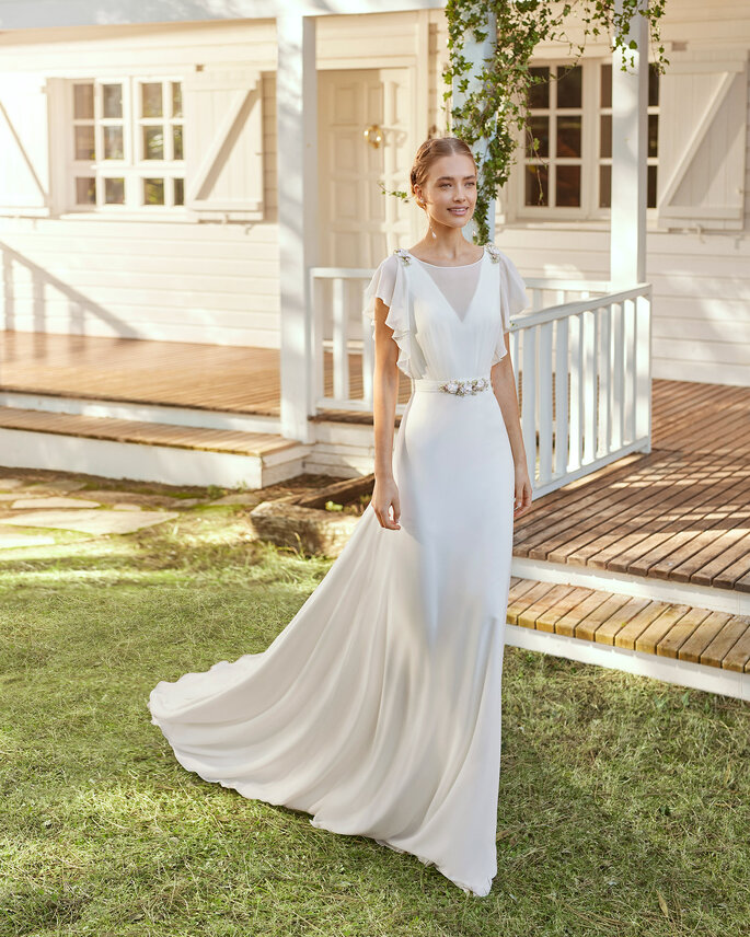 Abito da sposa boho chic: 40 ispirazioni per un matrimonio romantico e  naturale