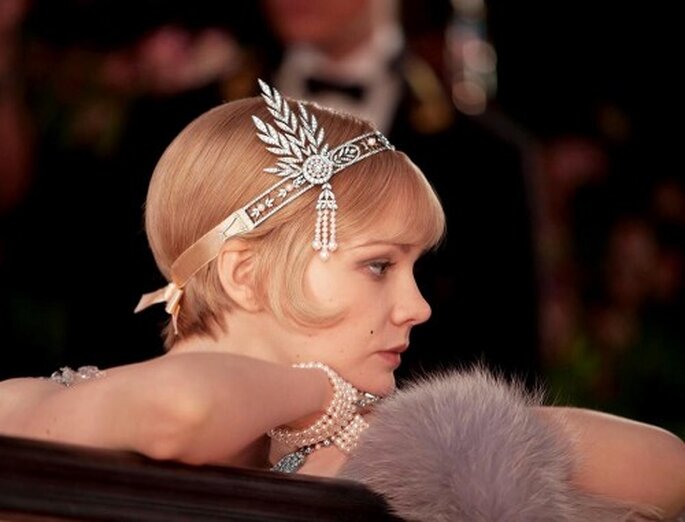 Exuberancia y mucho glamour en un look de novia inspirado en "The Great Gatsby" - Foto Tiffany & Co. Facebook