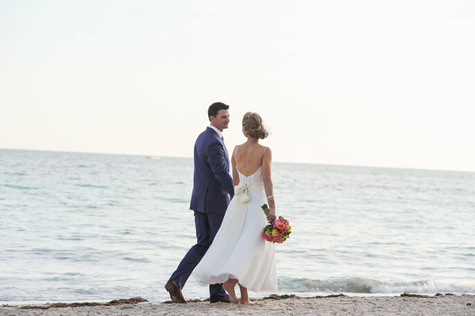 Una boda elegante en el muelle. Foto: Clau Photography Fine Art