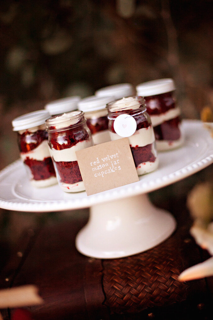 Las ideas más originales para usar los mason jars en tu boda - Britt Rene Photo
