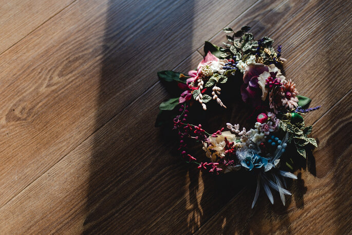 82 coronas de flores para novias: alegra tu look con mucho estilo