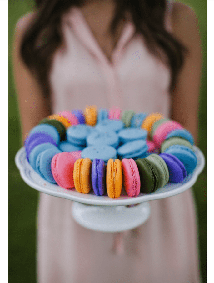 Macarons el postre para tu boda - Foto Jasmine Lee Photography