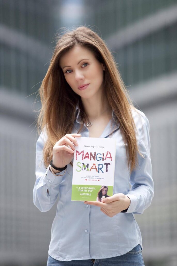 La Dott.ssa Maria Papavasileiou e il suo ultimo libro "Mangia Smart"