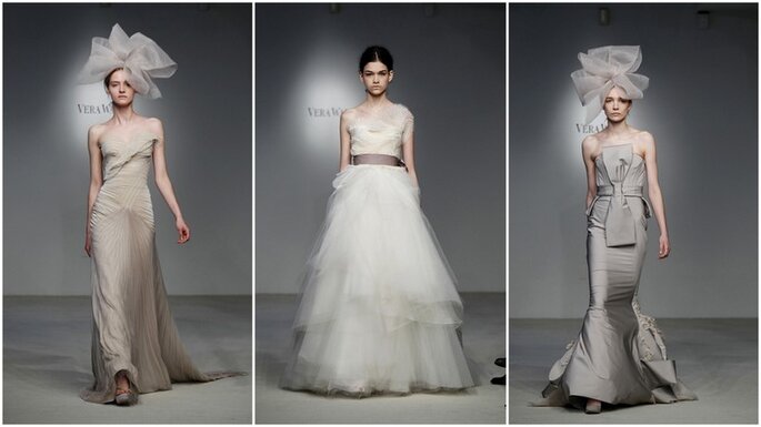 Alcuni modelli della nuova collezione Vera Wang 2012 