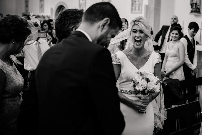 Foto casamento preto e branco