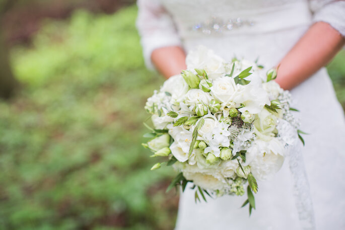 Brautstrauss: die Blumentante
