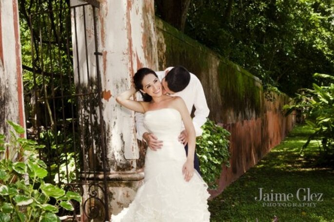 Boda  en Hacienda Itzincab Cámara. imagen Jaime González