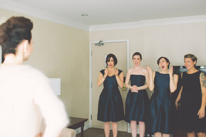 Una boda inspirada en la cultura pop y el estilo vintage - Foto The Nickersons