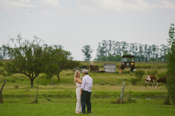 Sesión pre boda en el campo. Fotos: Life's Moments