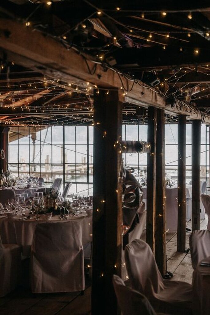 Hochzeitssaal im Das Bootshaus Tegernsee