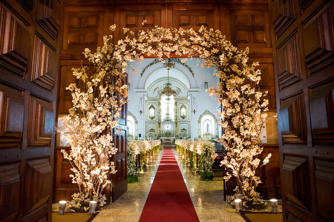 Casamento na Igreja de Porciúncula e Clube Português Niterói, Rio de Janeiro