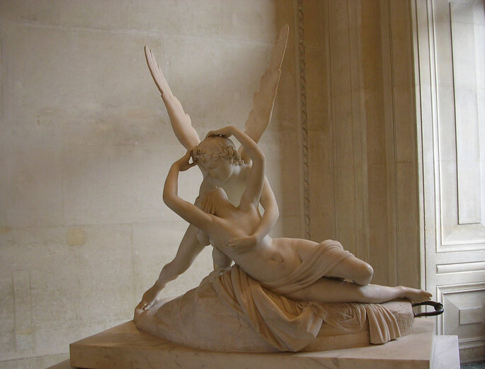 estátua Eros e Psiquê – Antonio Canova